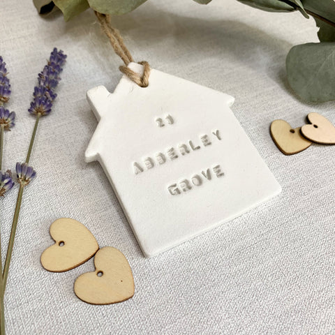 New Home Address Keepsake Gift