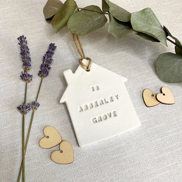 New Home Address Keepsake Gift