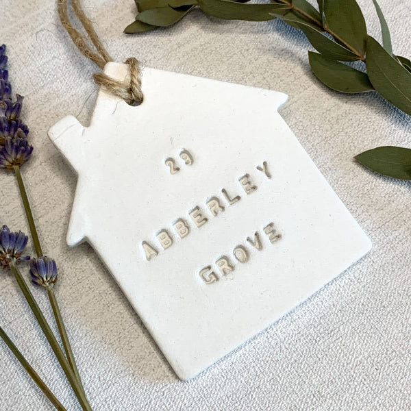 New Home Address Keepsake Gift