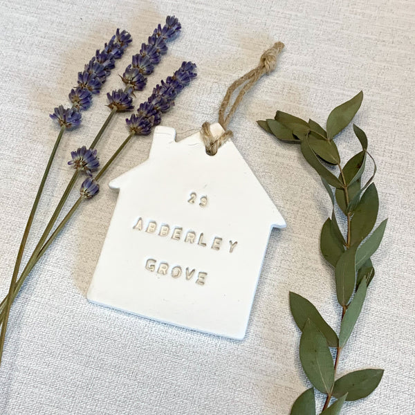 New Home Address Keepsake Gift