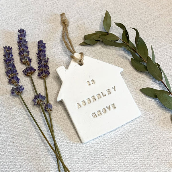 New Home Address Keepsake Gift