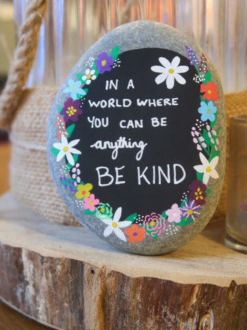 Hand Painted Kindness Stone