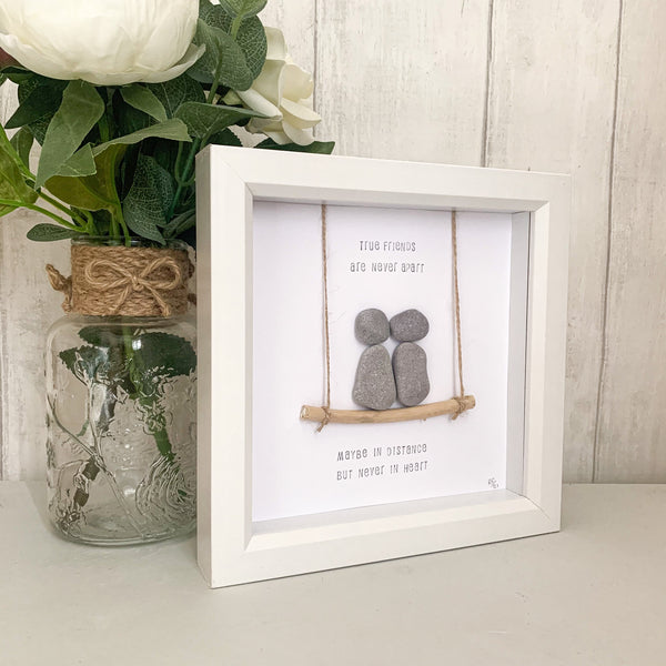 True Friends Pebble Art Box Frame